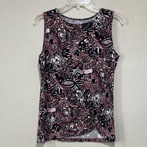LOFT Floral Sleeveless Top
